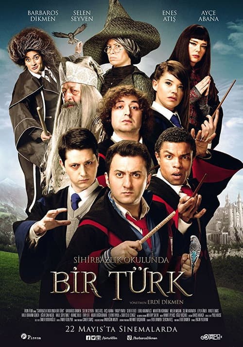 Póster de Sihirbazlık Okulunda Bir Türk